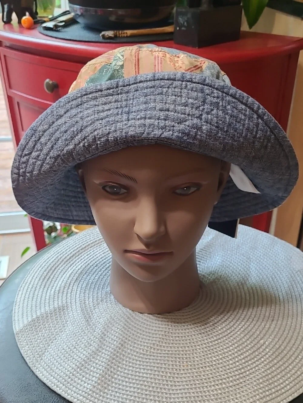 Ralph Lauren Patchwork Reversible Cotton Bucket Hat